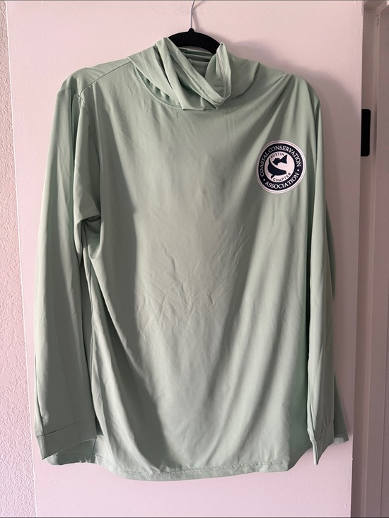 Other - Coastal Conservation Association Texas Green Hooded Fishing Sun Shirt